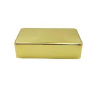 Carcasa De Latón Para Pastillas Guitarra Doble Bobina Resistente Polvo Precisiones Configuraciones Simples Humbucker A Prueba Polvo