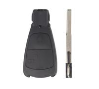 Carcasa De Llave 3 Botones para Mercedes para Benz Clase C E S C180 W202 ML320(2 Button with Blade)