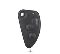 Carcasa De Llave Coche Plegable con Tapa De 2/3 Botones para Alfa para Romeo 147 156 166 GT Funda De Llave Estilo Repuesto Autopartes(3 Buttons)
