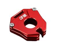 Carcasa de Llave de Aluminio para Motocicleta para HON@&DA Africa Twin CRF1100/L CRF 1000/L XRV 750 Todo El Año Funda para Llave De Motocicleta Llavero(Red,C)