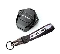 Carcasa de Llave de Motocicleta CNC para Moto Morini X Cape 650 X 2022 2023 para Motocicletas CNC Llavero Funda para Llaves Carcasa Llavero(Combo Black-Xcape)