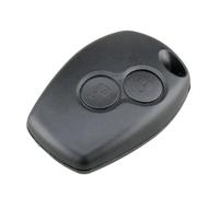 Carcasa de Llave sin Hoja Compatible con Renault Clio,Twingo,Megane,Laguna, Kangoo y Dacia Logan, Sandero, Duster, Lodgy, Mando a Distancia Coche con zócalo Pila (2 Botones, 9,5x2,5mm)