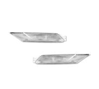 Carcasa De Luz Intermitente Lateral Parachoques Delantero Para Mazda RX-8 2004-2008 Accesorios Para Coche Cubierta lente faro coche(Claro)