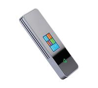 Carcasa de metal SSD NVMe RGB Nvme de 10 Gbps, carcasa de disco duro externo tipo C, caja de disco duro externo Ssd caja de tarjeta de expansión