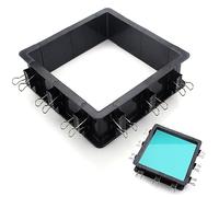 Carcasa de Molde Ajustable para la Hacer de Moldes de Silicona - Carcasa de Moldeo de Combinación Libre para Fabricación de Moldes de Goma de Silicona, Moldes de Resina, Moldes de Velas, Moldes Jabón