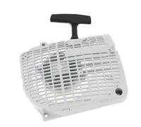 Carcasa de montaje de arranque de motosierra y mecanismo de engranaje visible 11220802110 Recoils Starter Recoil Starter Recoil Starter Rope Pull Cord