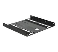 Carcasa de montaje Delock para unidad 2.5" en bahía 3.5" negra