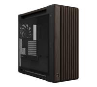 Carcasa de ordenador ASUS ProArt PA602 Wood Edition Modern Black Panel Vidrio Templado Torre Midi