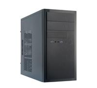 Carcasa de ordenador Chieftec HT-01B-OP Mini Tower micro ATX aluminio negro