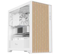 Carcasa de ordenador ITEK WOODY Torre ATX micro ATX Mini-ITX Blanca