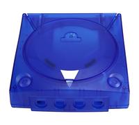Carcasa de plástico translúcida de repuesto para consola de videojuegos retro Dreamcast DC. Cajas transparentes.