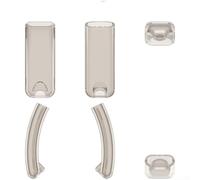 Carcasa de policarbonato resistente a los arañazos para auriculares nada diseñada para proteger tu dispositivo del desgaste mientras que un aspecto elegante (transparente)