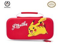 Carcasa de protección de PowerA para Nintendo Switch (modelo OLED), Nintendo Switch y Nintendo Switch Lite - Pikachu Playday