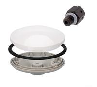 Carcasa de repuesto para carcasa de antena GNSS compatible con GPS, para GLONASS, para BDS, para SB y para banda en toda la banda de frecuencia, especialmente diseñada para uso en exteriores (negro)