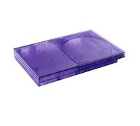 Carcasa de repuesto para consolas PS2 serie 9XXXX/7XXXX, funda protectora transparente para PlayStation2 Slim 9XXXX 7XXXX, accesorio de consola de videojuegos retro (9XXXX morado transparente)