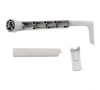 Carcasa de repuesto para DJI Lito X1 izquierda delantera trasera de plástico resistente, kit de reparación, color gris, 10 x 20 cm