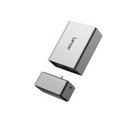 Carcasa de respaldo portátil LEXAR Workflow Go con 2 bahías de módulo (lectores Workflow/SSD)