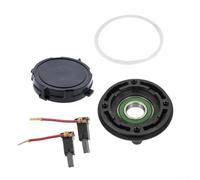 Carcasa de rodamiento N329082 y tapa de extremo N329083 Kit para Dwe6423 Random para lijadora orbital con correa N430442 y soportes de cepillo de carbono para un rendimiento duradero