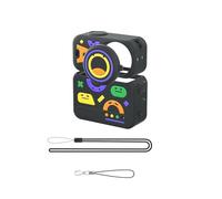 Carcasa de silicona fina para cámara sobre la marcha, ajuste perfecto y configuración simple para usuarios frecuentes, correa para el cuello, accesorio de cámara
