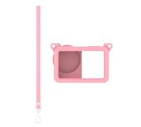 Carcasa de silicona flexible para cámara Action 6, corte preciso y agarre mejorado, protección contra golpes, diseño deportivo, cálido y cálido