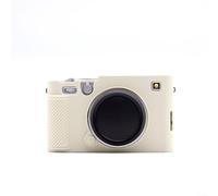 Carcasa de silicona flexible para cámara FUJIFILM XE5 que garantiza una sensación natural y una reacción rápida a los controles e interruptores (blanco)