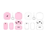 Carcasa de silicona para Anker Sound Core P31i con mosquetón, resistente a los golpes, resistente a los arañazos, impermeable para auriculares inalámbricos