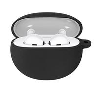 Carcasa de silicona para funda para auriculares Air con llavero, no se raya, no se pierde, protectores