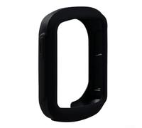 Carcasa de silicona para Garmin Edge 130 Gps, cubierta protectora antiarañazos para computadoras de ciclismo, rojo (negro)