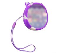 Carcasa de silicona para mascota virtual Tamagotchi Pix, completa con práctica correa de mano para viajes (morado)