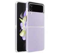 Carcasa de Silicona para Samsung Galaxy Z Flip4 Transparente Flexible y Fina