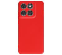 Carcasa de silicona Soft-Touch para Motorola Edge 60 Pro de la serie Fast Cover