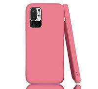 Carcasa de Silicona Suave para Xiaomi Redmi Note 10 Pro 5G Antigolpes Pastel - Fushia