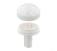 Carcasa de sincronización de cabeza de hongo GPS con rosca G3/4, carcasa GPS marina ABS para navegación Beidou, cubierta de posicionamiento exterior resistente a la intemperie, base negra (carcasa)