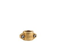 Gardena Abrazadera de manguera 7211-20 latón para succión/alta presión 25 mm (1")