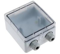 Carcasa de superficie con solapa protectora, IP54