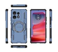 Carcasa de telefono Compatible con Motorola Edge 50 Pro 5G (versión extranjera). Estuche rígido, resistente, a prueba de golpes, delgado y sólido, con soporte de carga inalámbrica. Funda trasera para