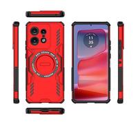 Carcasa de telefono Compatible con Motorola Edge 50 Pro 5G (versión extranjera). Estuche rígido, resistente, a prueba de golpes, delgado y sólido, con soporte de carga inalámbrica. Funda trasera para