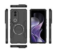 Carcasa de telefono Compatible con Vivo V50 5G (versión extranjera). Estuche rígido, resistente, a prueba de golpes, delgado y sólido, con soporte de carga inalámbrica. Funda trasera para smartphone(S