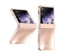 Carcasa de telefono Compatible con Xiaomi Mix Flip Case con protección de bisagra, funda protectora de cuerpo completo, delgada, a prueba de golpes, rígida, Compatible with teléfono Mix Flip Funda tra