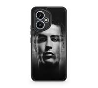 Carcasa de teléfono genérica compatible con Honor 400 5G - Cristiano Ronaldo - Pose Dinámica - Sublimación HD - Silicona Negro - Carcasa para teléfonos con Locura