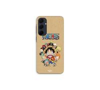 Carcasa de teléfono - MANIACASE - Samsung Galaxy A55 - Silicona - Flexible - Tripulación de Sombrero de Paja de One Piece