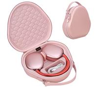 Carcasa de teléfono móvil canboc airbods MAX para Auriculares Apple airbods MAX, Carcasa de Auriculares Inteligente Dura, Rosa actualizado (PU)