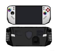 Carcasa de TPU para consola de juegos MSI Claw A8, cubierta de agarre ergonómico con soporte, protección completa, diseño ligero, 30,5 x 13 cm, color negro