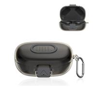 Carcasa de TPU para JBL Endurance Peak 3, diseño de interruptor integrado, incluye llavero, resistente a los golpes, a los arañazos y al polvo para una protección óptima del estuche de carga (gris