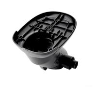 Carcasa de tubo de manguera de repuesto compatible con aspiradoras Roborock F25 Gt, F25 Rt, F25 Alt, construcción resistente de ABS para una filtración eficiente, negro