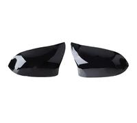 Carcasa del espejo de marcha atrás Ajuste para BMW 2011-2019 28i 35i 40ex 50ix (F15 F16 F25 F26) tapa de la cubierta del espejo lateral de la puerta 51167365113 51167365114(Gloss black)