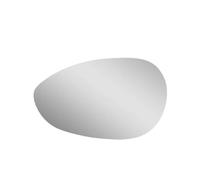 carcasa del espejo retrovisor Tapa Cubierta Del Espejo Retrovisor Vidrio | Para Fiat para 500 500C GRANDE PUNTO 595 ABARTH 695 2007-2024 delantero izquierdo/derecho(1x Left Glass)
