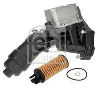 Carcasa del filtro de aceite Plástico 1000401 FEBI BILSTEIN para BMW AUDI VW
