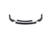 Carcasa del parachoques delantero Labio parachoques delantero para Tesla para modelo Y 2017-2022, difusor divisor barbilla, embellecedor, 4 Uds(Matte Black)