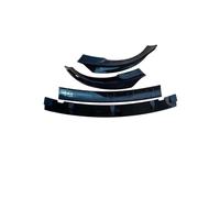 Carcasa del parachoques delantero Labio parachoques delantero para Tesla para modelo Y 2017-2022, difusor divisor barbilla, embellecedor, 4 Uds(Glossy Black)